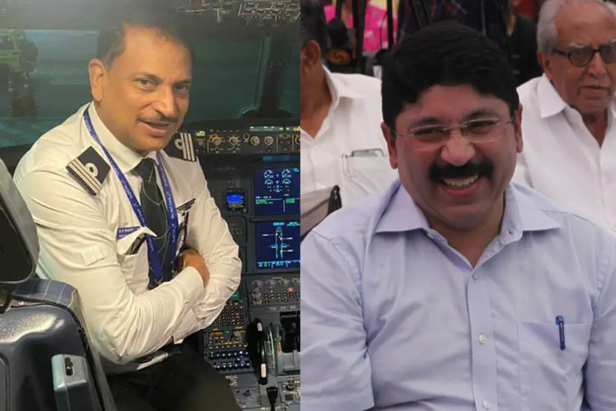 'രാഷ്ട്രീയക്കാരനില്‍നിന്ന് പൈലറ്റിലേക്കുള്ള മാറ്റം'; അമ്പരന്ന് ദയാനിധി മാരന്‍, കുറിപ്പ് വൈറൽ