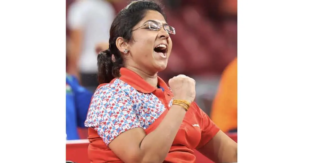 ഭവിനബെൻ പട്ടേൽ ഫോട്ടോ: PTI