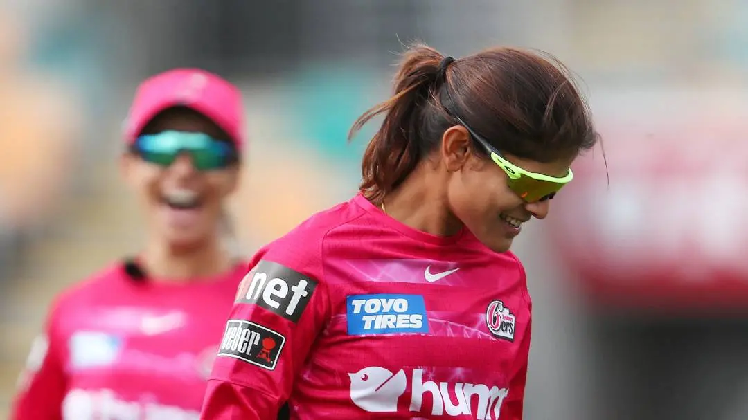 രാധാ യാദവ് I Photo: twitter|Sydney Sixers