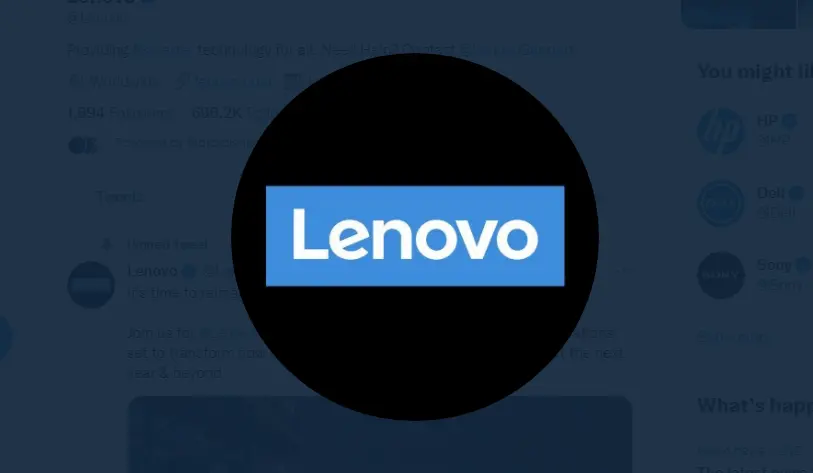 Photo: Twitter|lenovo