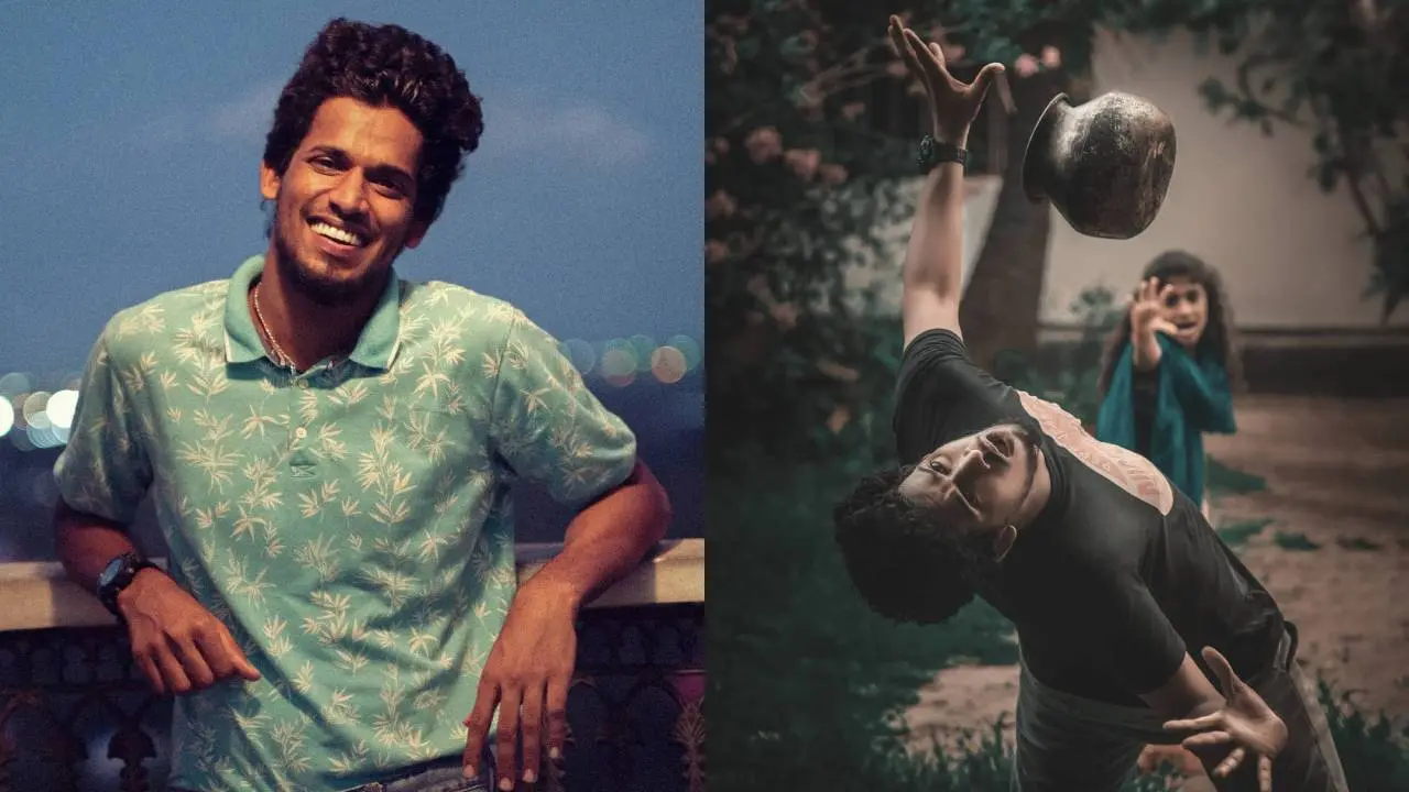 അനസ് ഹനീഫ്, അനസിനെ ശ്രദ്ധേയനാക്കിയ തൃക്കണ്ണന്റെ ചിത്രം | ഫോട്ടോ: www.instagram.com|anas.haneef|