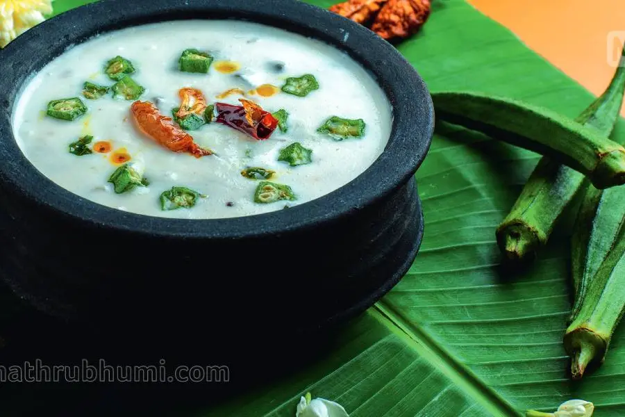 വെണ്ടക്ക തൈരുമുളക് താളിച്ചത്
