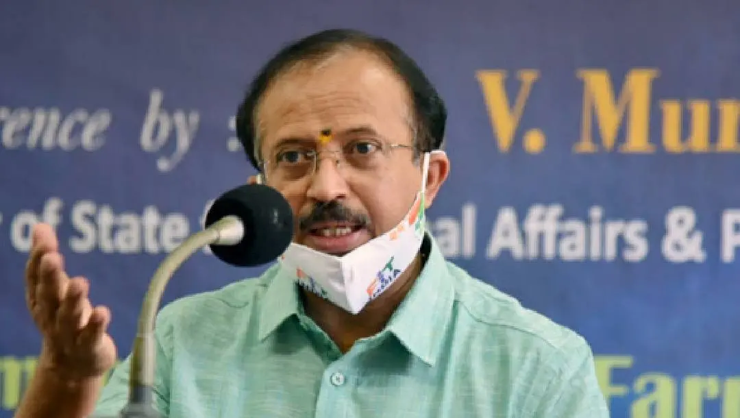 വി. മുരളീധരന് | Photo: ANI