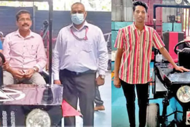 ഓട്ടോയുടെ എന്ജിനില് കിടിലന് ജീപ്പ് നിര്മിച്ച് പ്ലസ്വണ്കാരന്, ഏഴ് പേര്ക്ക് യാത്ര ചെയ്യാം