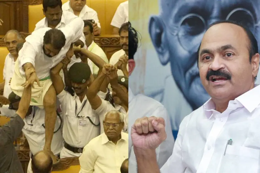 'മന്ത്രി മുണ്ട് മടക്കിക്കുത്തി പറന്ന്നടക്കുന്ന കാഴ്ചയാണ് ദേശീയ മാധ്യമങ്ങളിൽ കാണുന്നത്; നാണംകെടുത്തി'