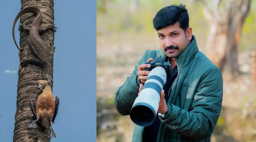 രതീഷ് രാജന്റെ വൈറലായ വീഡിയോക്ക് ആധാരമായ ചിത്രം, രതീഷ് രാജൻ | ഫോട്ടോ: www.instagram.com|ratheeshrajan__|