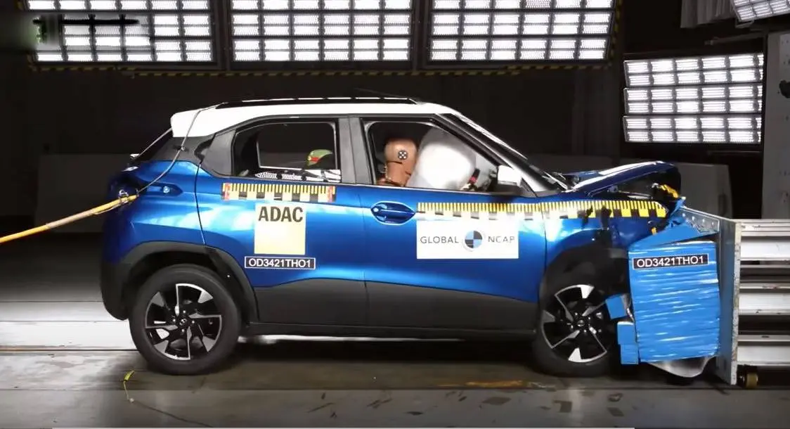 ടാറ്റ പഞ്ച് ക്രാഷ് ടെസ്റ്റ് | Photo: Global NCAP