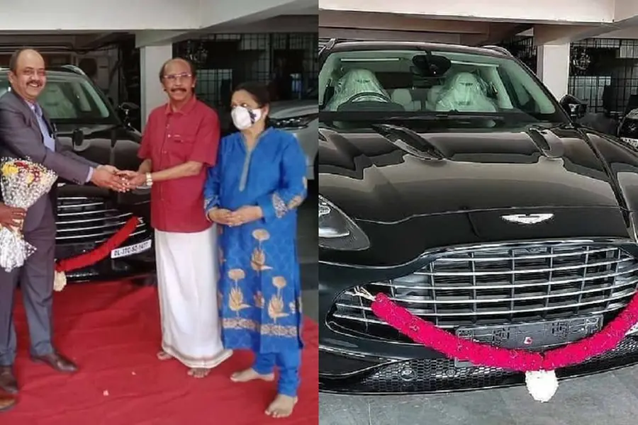 വില 5 കോടിയോളം; കേരളത്തിലെ ആദ്യ ആസ്റ്റന് മാര്ട്ടിന് DBX എസ്.യു.വി. സ്വന്തമാക്കി ഭീമ ജ്വല്ലറി ഉടമ