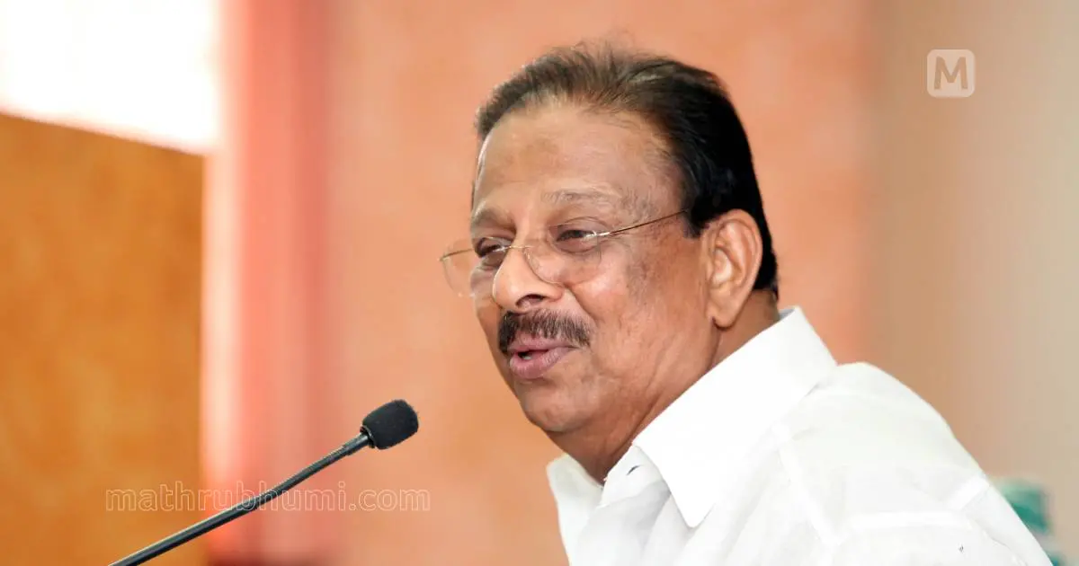 കെ.സുധാകരന് | ചിത്രം: മാതൃഭൂമി