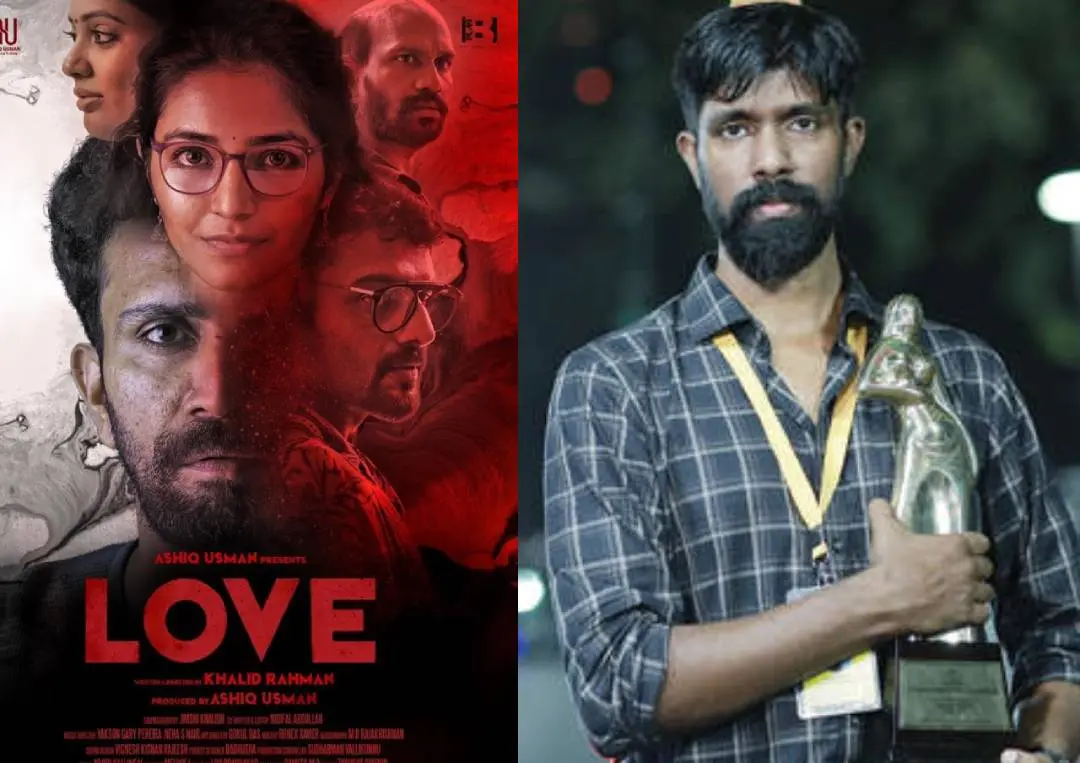 ലൗ എന്ന ചിത്രത്തിന്റെ പോസ്റ്റര്‍, സുമേഷ് ഗോപാലന്‍