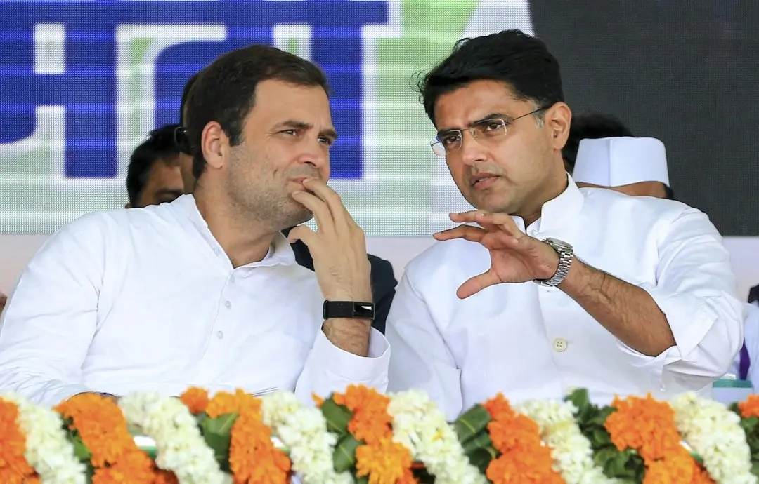 സച്ചിന് പൈലറ്റ്, രാഹുല് ഗാന്ധി| Photo: PTI