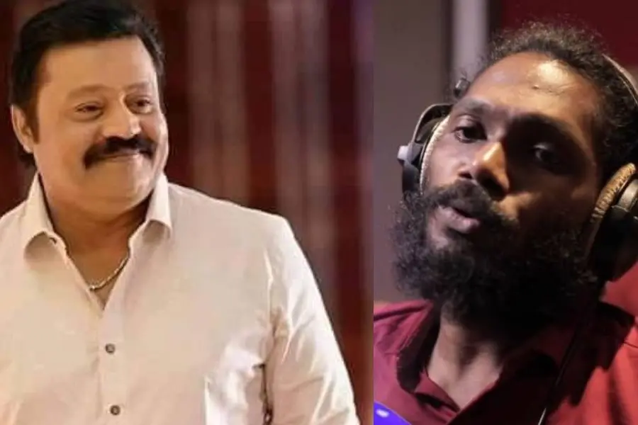 ആ വാക്ക് സുരേഷ് ഗോപി പാലിച്ചു; 'കാവലി'ലൂടെ സന്തോഷ് പിന്നണി ഗായകനായി