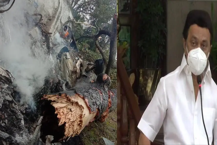 വലിയ ശബ്ദം, കത്തിക്കരിഞ്ഞ മൃതദേഹങ്ങള്, അപകടം ജനവാസ മേഖലയില്; സ്റ്റാലിന് കൂനൂരിലേക്ക്