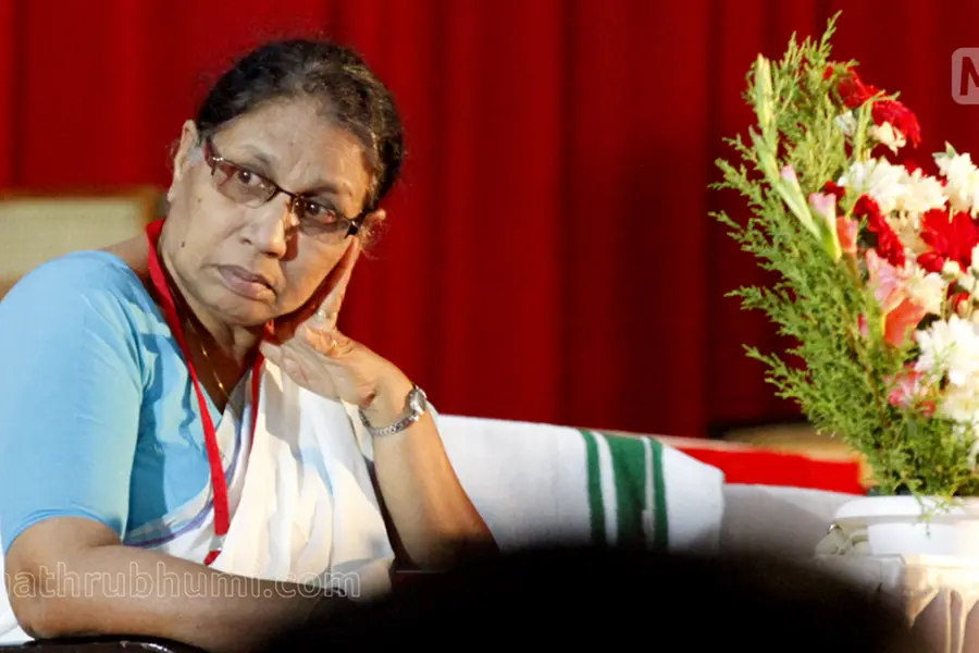 അടിമുടി പാർട്ടി ജീവിതം, അവസാനശ്വാസം വരെ പാർട്ടി വേദിയിൽ