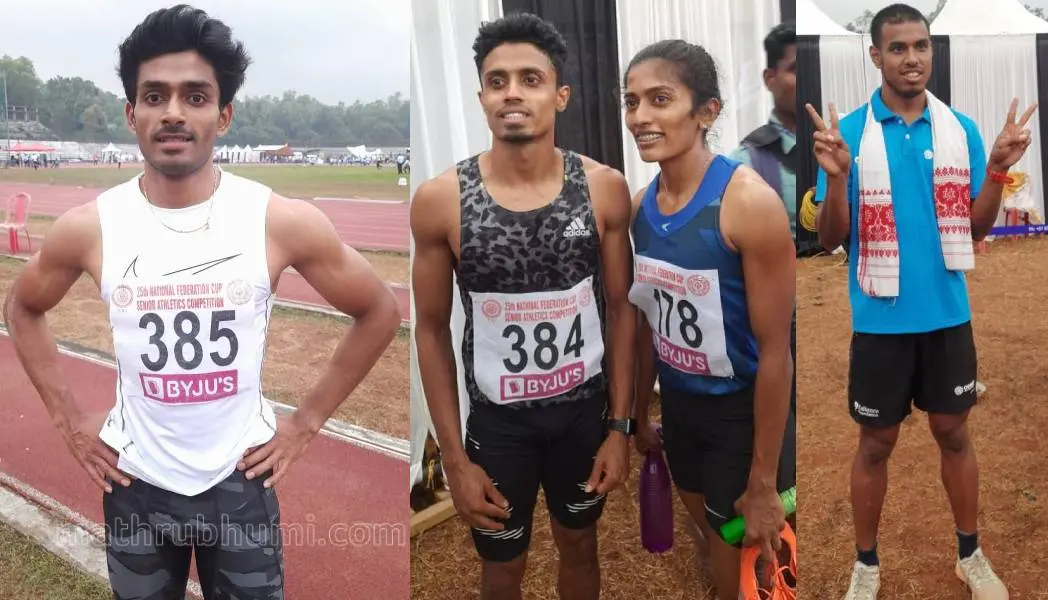 എല്ദോസ്, ജാബിര്, ആര്.അനു, അംലാന് ബൊഗോഹെയ്ന്
