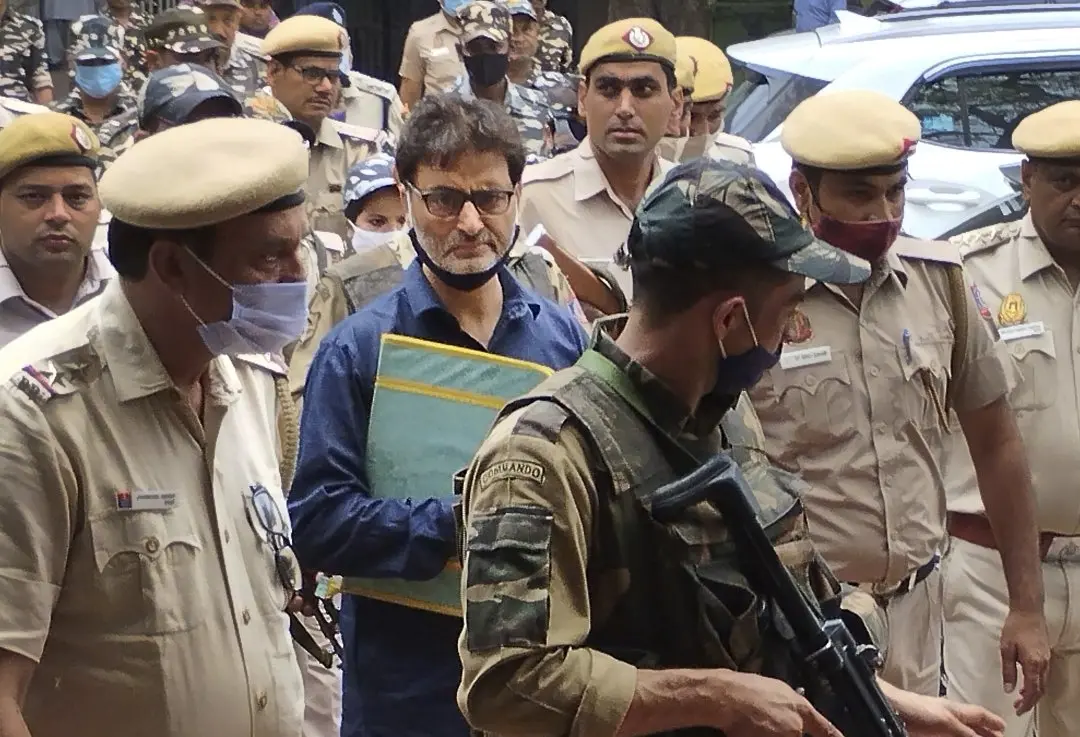 യാസിന്‍ മാലിക്| Photo: AP