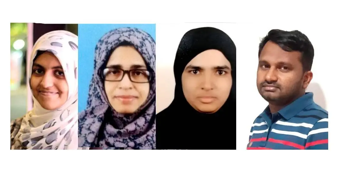സന ഫാത്തിമ കൊണ്ടോട്ടി, ഹസീന പി കെ ഐക്കരപ്പടി, ഹസീന അറക്കല് ജിദ്ദ, ഷഫീഖ് പി എന് ജുബൈല്