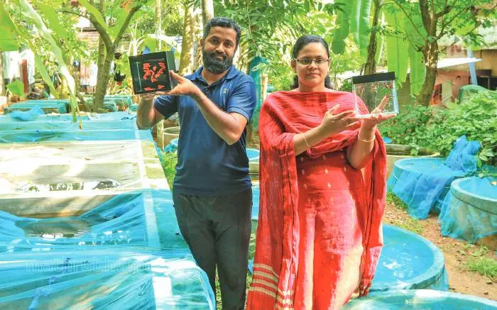 ലിജോ സി. ജോര്ജും ടി ക്രിസ്റ്റീനയും
