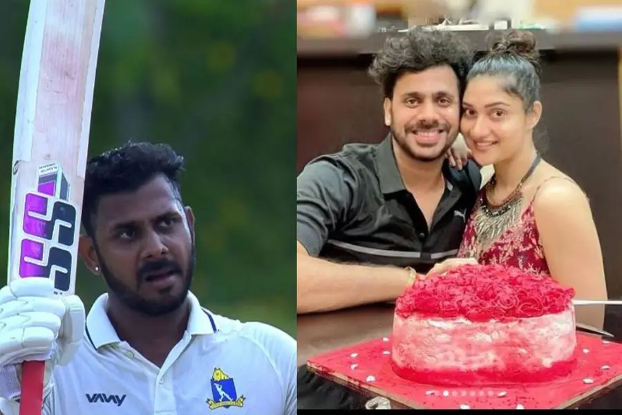 ഭാര്യയെക്കുറിച്ചെഴുതിയ കടലാസു കഷ്ണം ഉയര്ത്തിക്കാട്ടി സെഞ്ചുറി ആഘോഷം; താരമായി മനോജ് തിവാരി