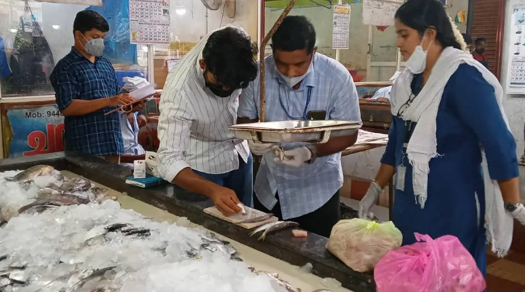 ഇടുക്കി ജില്ലയില്‍ ശനിയാഴ്ച നടത്തിയ പരിശോധന.
