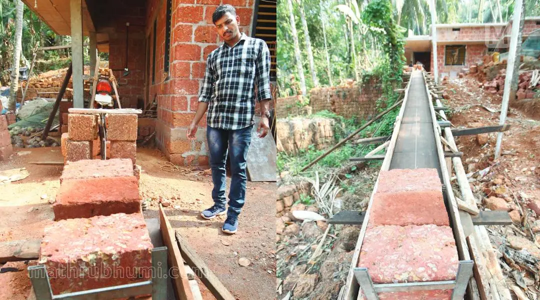 ഫൈസല് നിര്മിച്ച വണ്ടിപ്പാലം