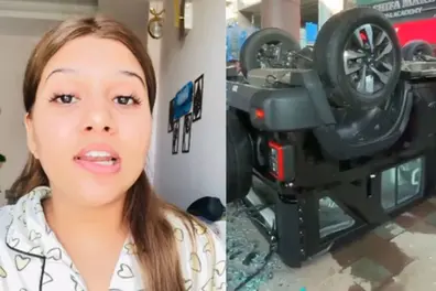 'I am alive, not dead': Woman who crashed Mahindra Thar through Delhi showroom wall