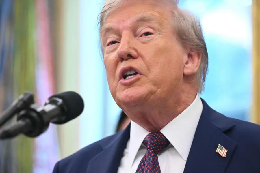 US President Donald Trump