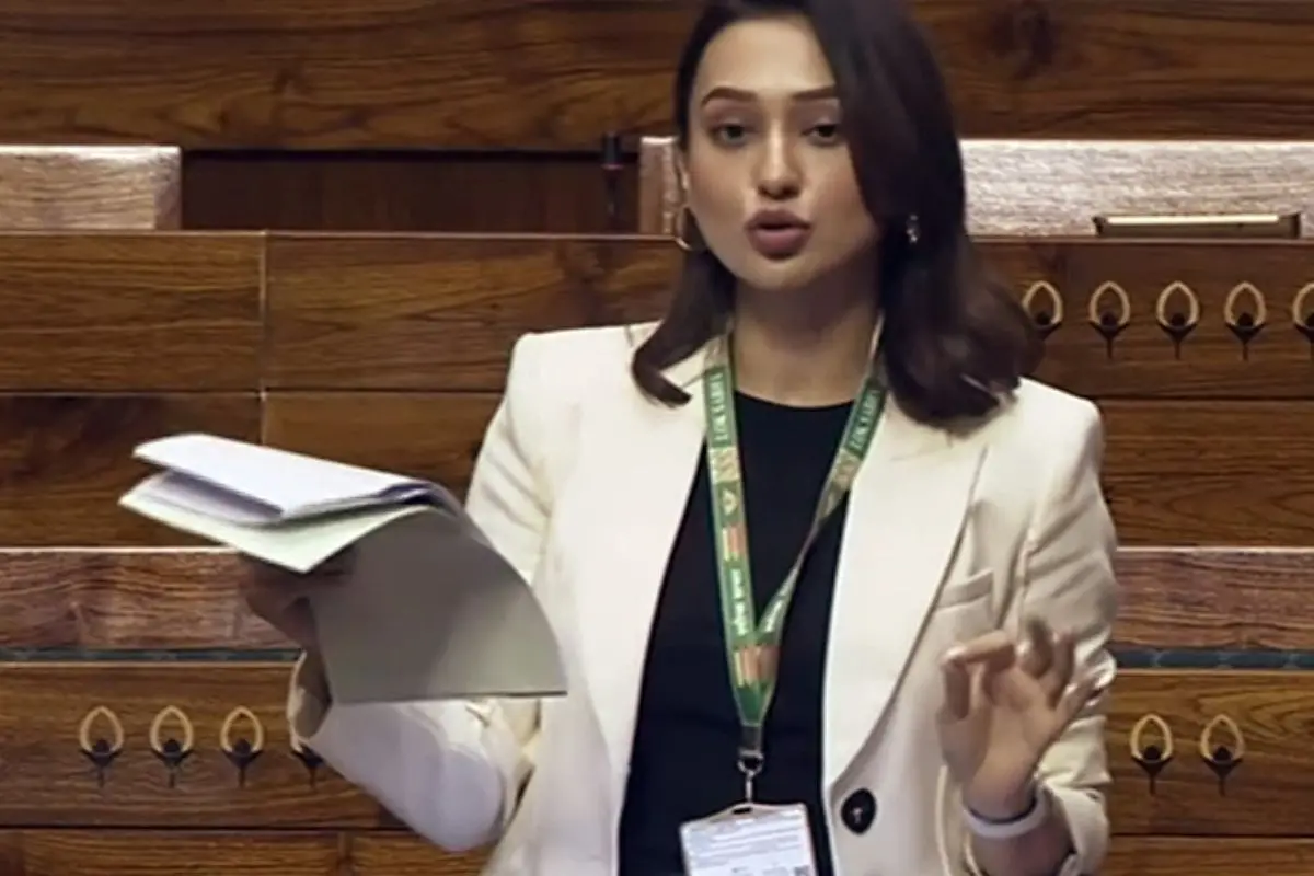 Former Trinamool MP Mimi Chakraborty. Photo: PTI