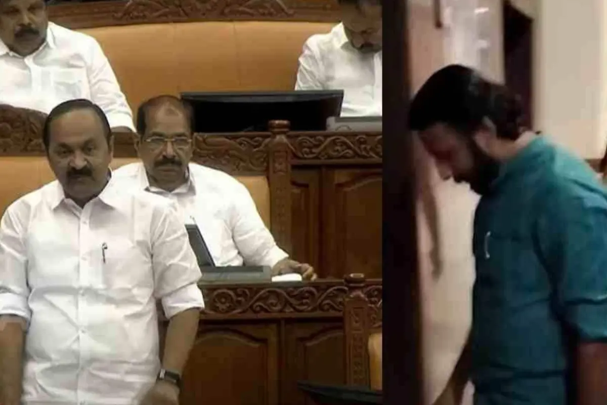 VD Satheesan in the Assembly, Rahul Mamkootathil arrived to attend the Assembly