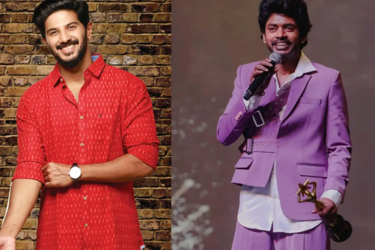From (L) Dulquer Salmaan, Sandy Master | Photos: MBI, Instagram/iamsandy_off