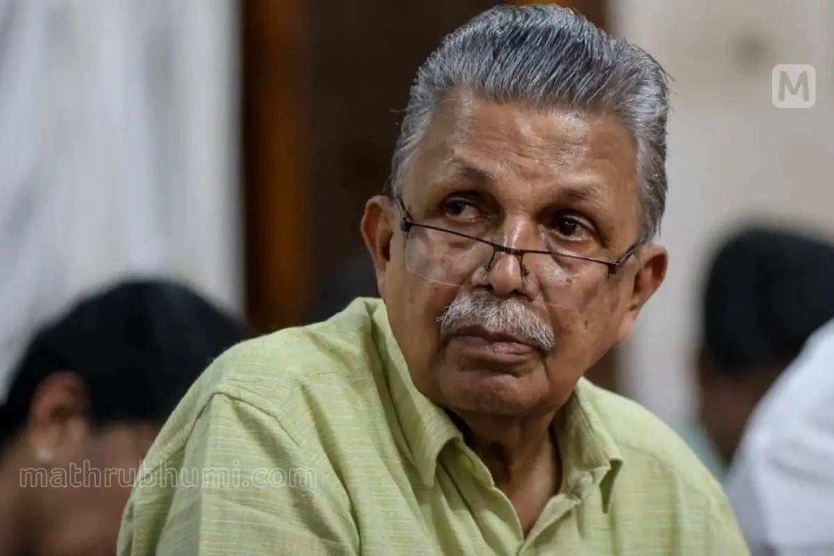 Neelalohithadasan Nadar | Photo: C R Gireesh Kumar/ Mathrubhumi