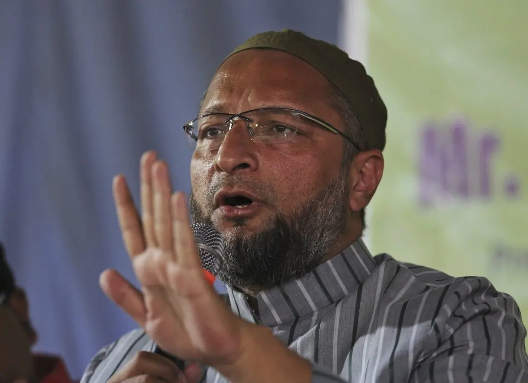 അസദുദ്ദീന്‍ ഒവൈസി| Photo: AP