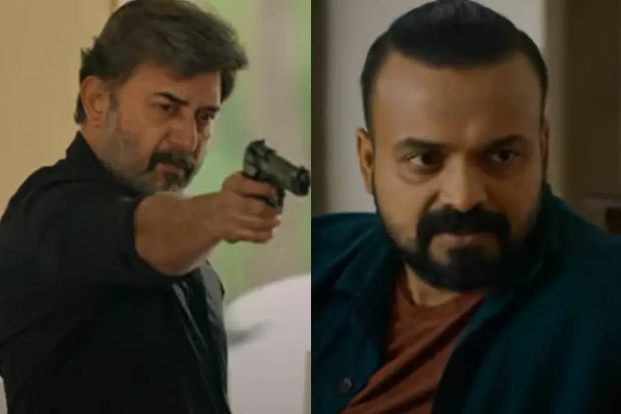 ത്രില്ലടിപ്പിക്കാന്‍ അരവിന്ദ് സ്വാമിയും കുഞ്ചാക്കോ ബോബനും; 'രണ്ടകം' ടീസര്‍