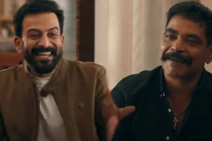 എസ്.ഐ വേഷത്തിന്റെ പേരും പറഞ്ഞ് ആന്റണി പെരുമ്പാവൂരിനെ 'വീഴ്ത്തിയ' പൃഥ്വി; ബ്രോ ഡാഡി വീഡിയോ