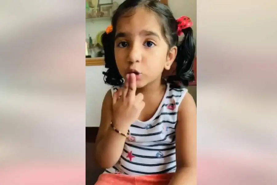അനാവശ്യമായി സ്പര്‍ശിച്ചാല്‍ അത് അമ്മയോട് പറയണം; ഗുഡ് ടച്ച്, ബാഡ് ടച്ച് വീഡിയോയുമായി കൊച്ചുമിടുക്കി