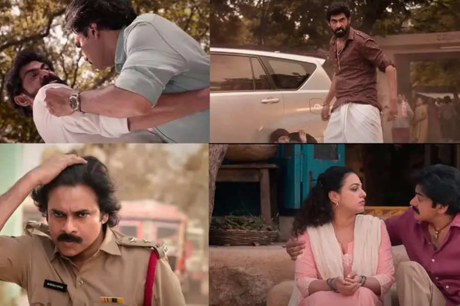 അയ്യപ്പനില്ല, കോശിയുമില്ല; ഭീംല നായക് ട്രെയ്ലര്