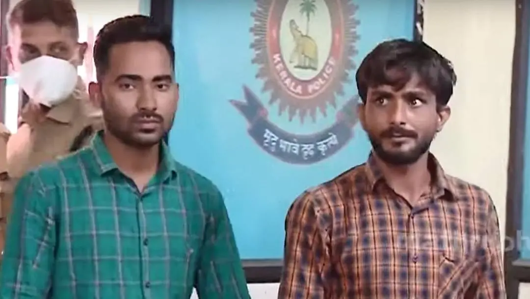 പിടിയിലായ പ്രതികള് | Screengrab: മാതൃഭൂമി ന്യൂസ്