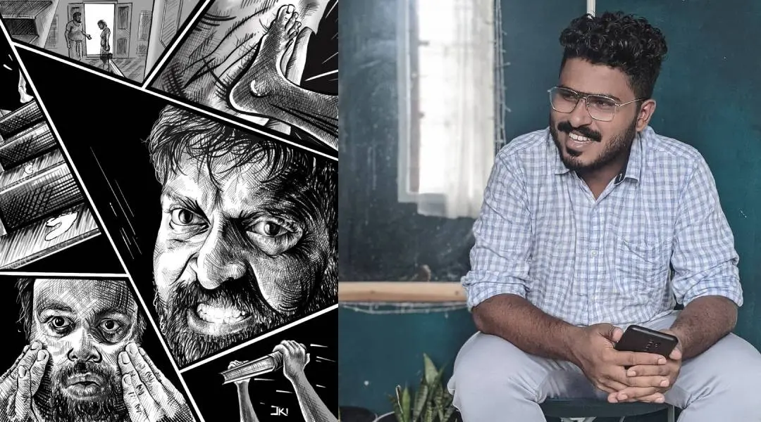 പ്ര.തൂ.മു യിൽ നിന്നൊരു രംഗം, സംവിധായകൻ ജിതിൻ തോമസ് | Photo: www.instagram.com/jithin_issac_thomas/