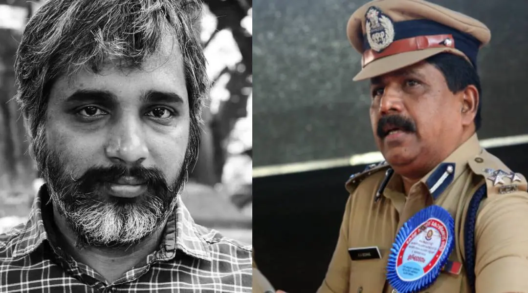 ഉമേഷ് വള്ളിക്കുന്ന്, എ.വി. ജോര്ജ് | Photo: facebook.com/umeshvallikkunnu & Mathrubhumi