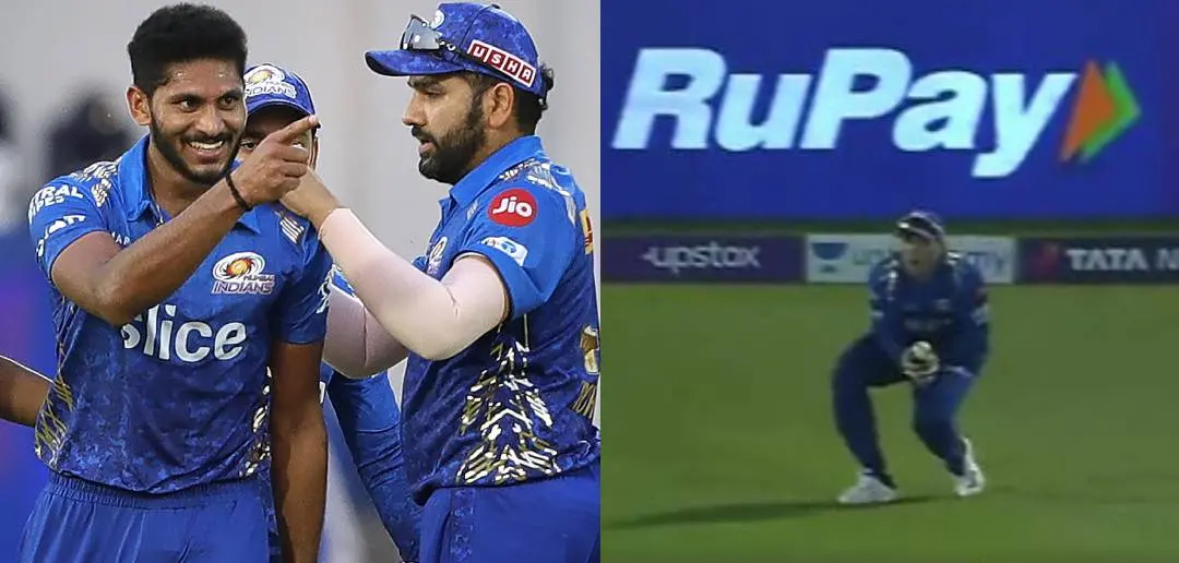 ബേസില് തമ്പിയുടെ വിക്കറ്റാഘോഷം | Photo: PTI/ twitter/ IPL