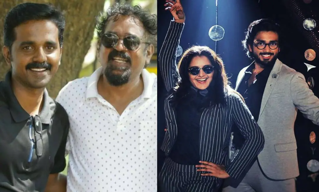 സുരേഷ് കുമാര് സന്തോഷ് ശിവനൊപ്പം, ജാക്ക് ആന്റ് ജില്ലില് മഞ്ജു വാര്യരും കാളിദാസ് ജയറാമും