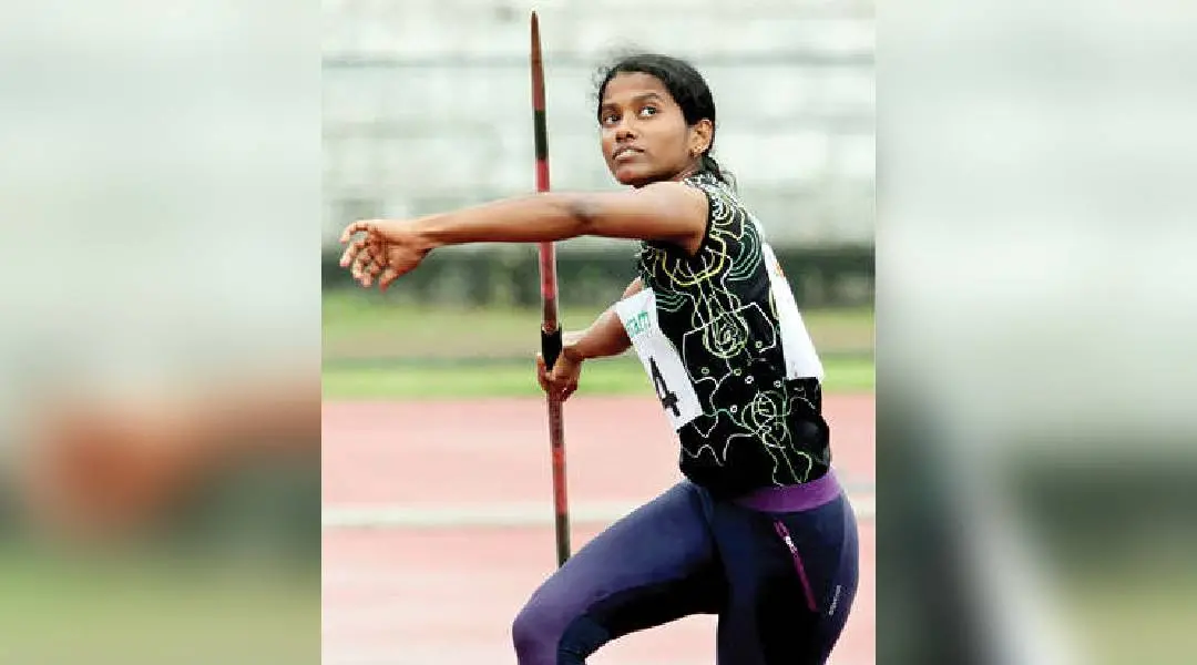 ജാവലിന് ത്രോയില് സ്വര്ണം നേടുന്ന മലപ്പുറത്തിന്റെ എച്ച്. ആര്. ശ്രീരഞ്ജിനി | ഫോട്ടോ: അജിത് ശങ്കരന്