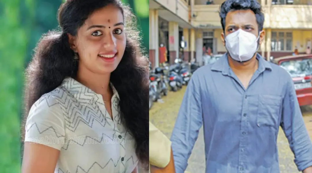 വിസ്മയ(ഇടത്ത്) പ്രതി കിരണിനെ കോടതിയില് ഹാജരാക്കാന് കൊണ്ടുവരുന്നു(വലത്ത്)