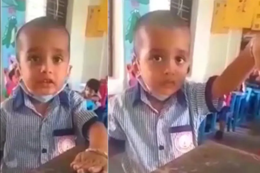 ഒന്നുംപറയണ്ട,ചോറ് കഴിച്ചിട്ട് എഴുതിയാ മതി;ഭക്ഷണം കഴിക്കാന് വൈകിയ ടീച്ചറോടുള്ള കുരുന്നിന്റെ കരുതല്