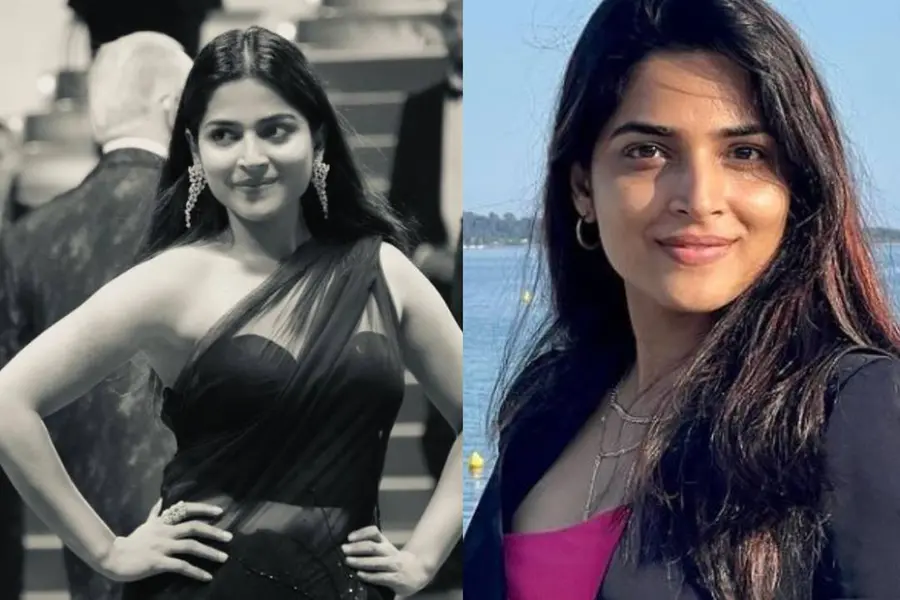 കറുത്ത സാരിയില് അതീവ സുന്ദരി; കാനില് തിളങ്ങി ഭീഷ്മ പര്വ്വത്തിലെ റേച്ചല്