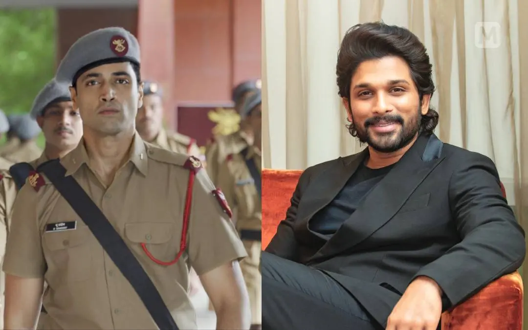 'മേജറി'ൽ ആദിവി ശേഷ്, അല്ലു അർജുൻ | ഫോട്ടോ: മാതൃഭൂമി, www.instagram.com/adivisesh/