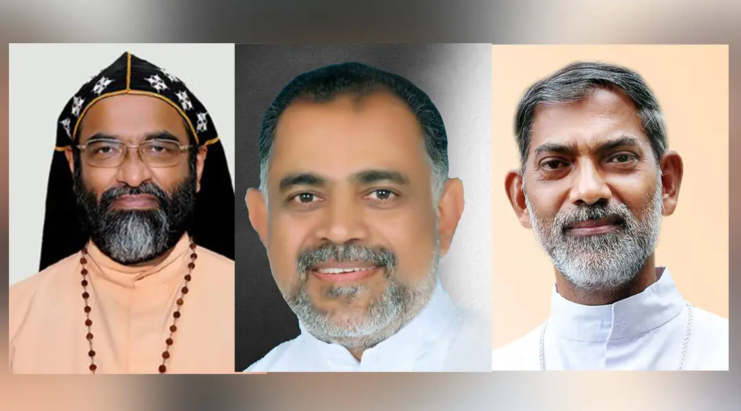 തോമസ് മാർ അന്തോണിയോസ്, ആന്റണി കാക്കനാട്ട്, റവ.ഡോ. മാത്യു മനക്കരക്കാവിൽ