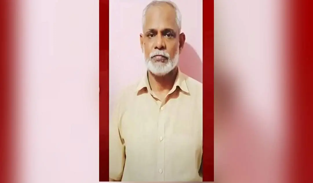 പിടിയിലായ ബാവ | Screengrab: മാതൃഭൂമി ന്യൂസ്