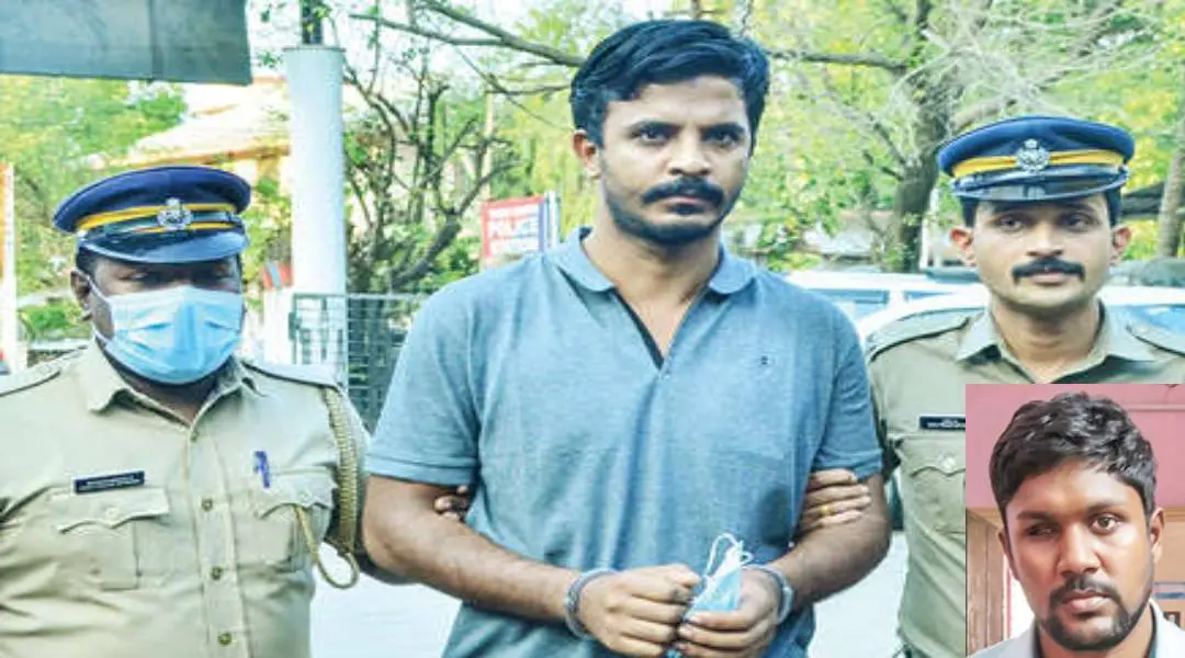 സഞ്ജിത്തിന്റെ കൊലപാതകവുമായി ബന്ധപ്പെട്ട് അറസ്റ്റിലായ എ. ഷംസീറിനെ കോടതിയിലേക്ക് കൊണ്ടുപോകുന്നു. ഇന്സെറ്റില് മറ്റൊരു പ്രതിയായ ഇന്ഷ് മുഹമ്മദ് ഹഖ്