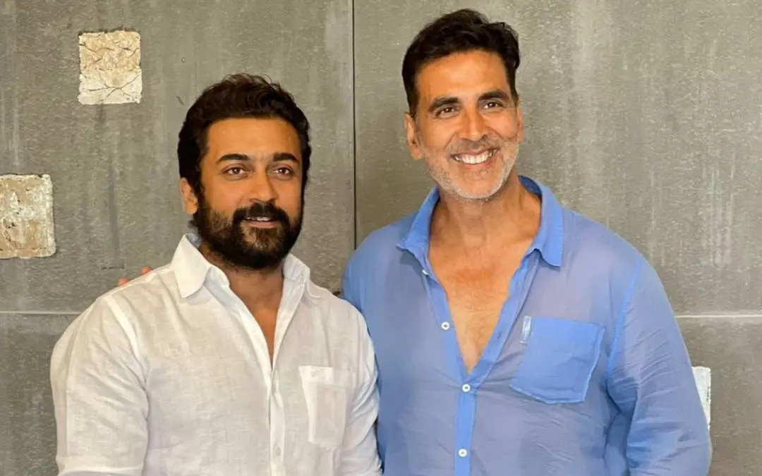 സൂര്യയും അക്ഷയ് കുമാറും | ഫോട്ടോ: twitter.com/Suriya_offl